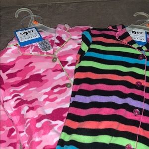 7/8 lot of 2 2-piece pj sets